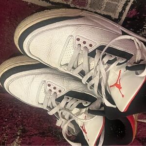 Jordan White and Black Men's Shoes